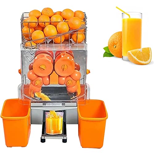 TECHTONGDA Electric Commercial Orange Juicer: 20-22 Oranges Per Minute