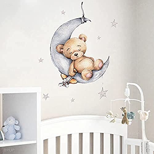 Teddy Bear Wall Stickers for Kids Room Decoration