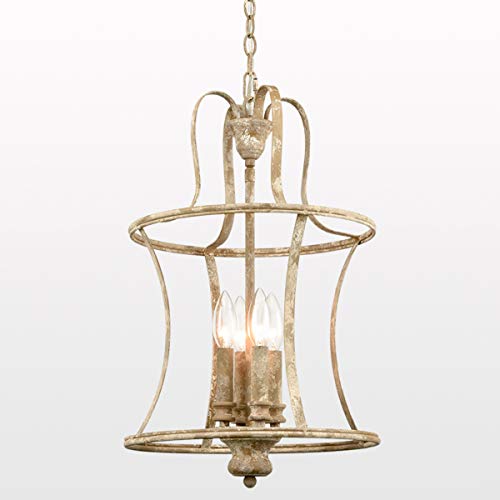 TEENYO French Country Lantern Chandelier Pendant Light