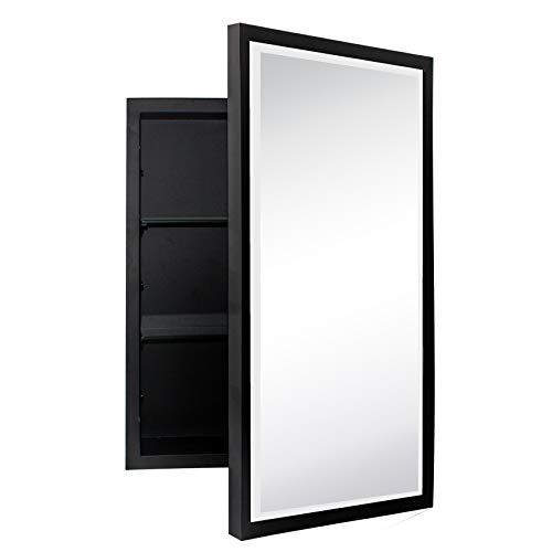 TEHOME Recessed Medicine Cabinet with Mirror