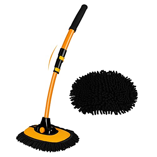 Telescopic Car Wash Brush with Long Handle
