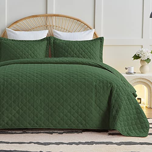 Tempcore Quilt Queen Size Olive Green
