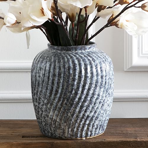 Tenforie Ceramic Flower Vase - Elegant and Timeless Decor