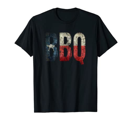 Texas State Flag BBQ T-Shirt