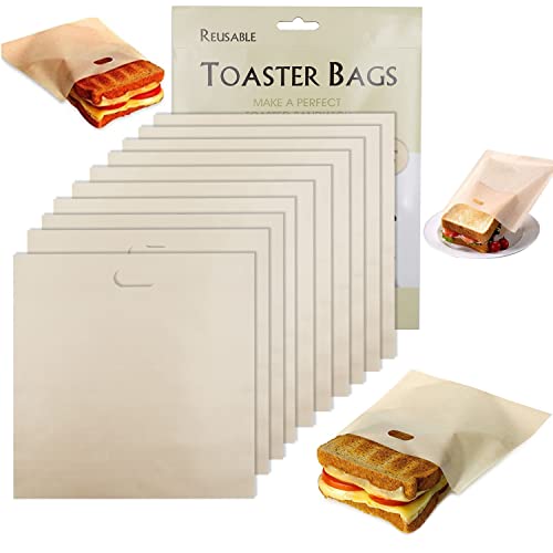 Tezam Toaster Bags Reusable Grilled Cheese Sandwiches 41atN08XtrL 