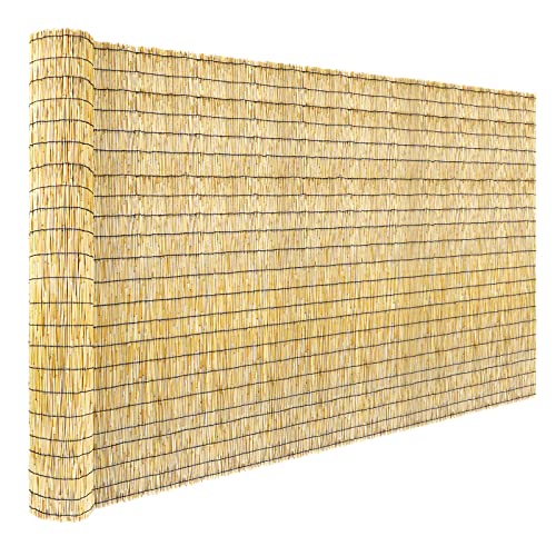 Tgzwme Natural Reed Fence Roller Blind