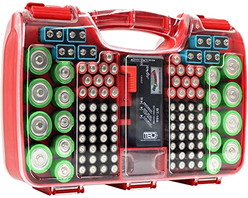 The Battery Organizer, Red