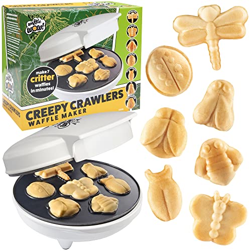 The Original Creepy Crawly Bug Waffle Maker - Make Fun Insect Shaped Pancakes!