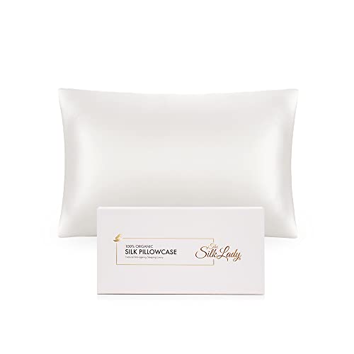 The Silk Lady Pillowcase - 100% Organic Mulberry Silk