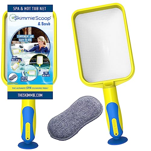 The Skimmie Scoop - Handheld Skimmer for Spa and Pool Cleaning