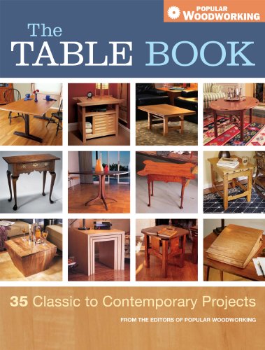 The Table Book: A Comprehensive Guide for Woodworkers