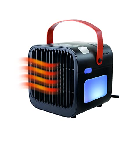 Thermamist Energy-Saving Space Heater with Humidifier and LED Light