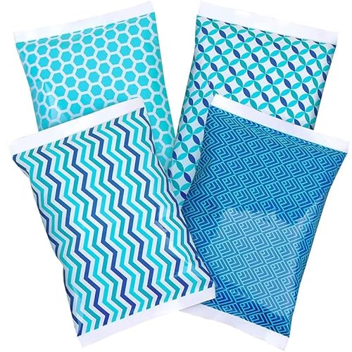 Thrive Reusable Ice Packs for Lunch Bags - Pack of 4