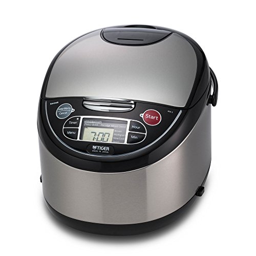 Tiger 10-Cup Micom Rice Cooker with Steamer & Slow Cooker