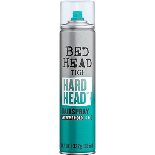 TIGI Hard Head Hairspray: Extra Strong Hold for All Hair Types