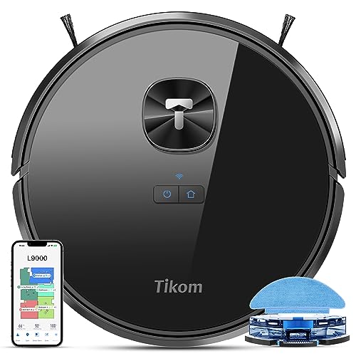 Lefant M210 Pro Robot Vacuum Cleaner, Tangle-Free 2200Pa Suction,  Slim,Quiet, Self-Charging Wi-Fi/APP Remote Connected Robotic Vacuum  Cleaner, Work