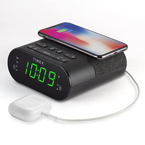 Timex Wireless Charging Alarm Clock Radio