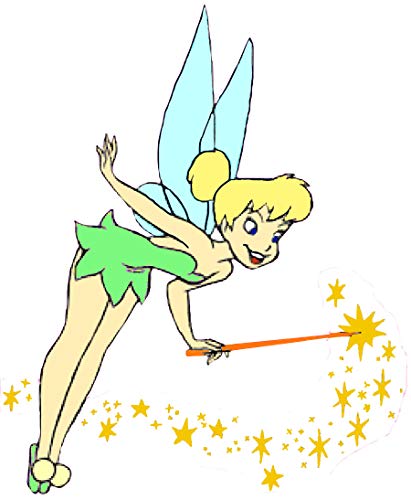 Tinkerbell Color Decal Vinyl Sticker