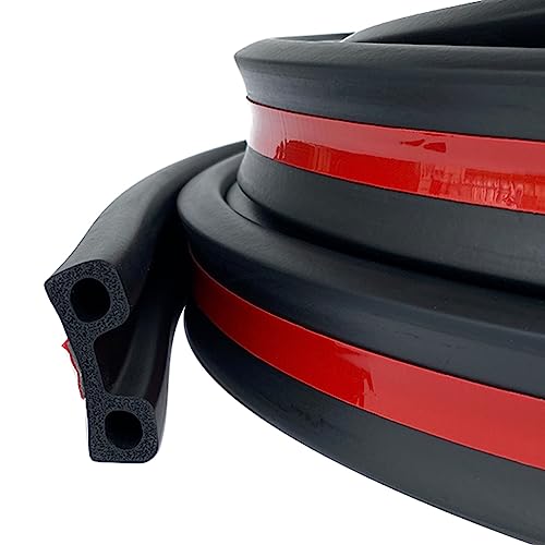 Tintvent Camper Shell Seal EPDM Adhesive Rubber Tailgate Seal Strip