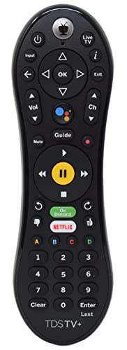 TiVo S6A Remote with Bluetooth Connectivity and Voice Control