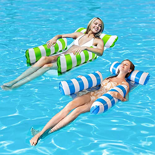 Tiwisses 4-in-1 Inflatable Pool Floats for Adults