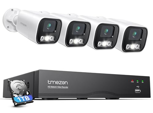 TMEZON 4K 16CH NVR- H.265 Security Camera System