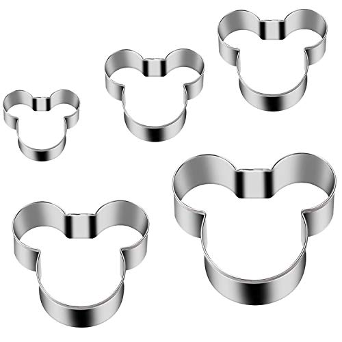 Tmflexe Mouse Cookie Cutter Sandwich Cutters