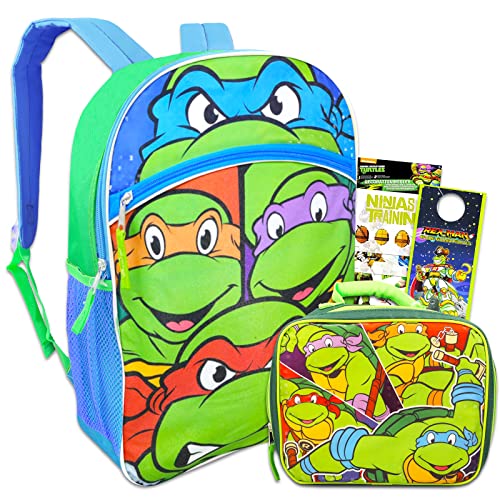 TMNT Backpack with Lunch Box