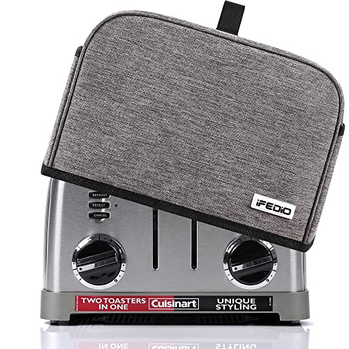 Toaster Dust Cover with Pockets & Top Handle