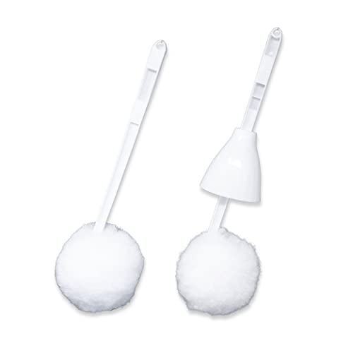 Toilet Brush and Small Mop Combo - Hair Remover Pack of 2