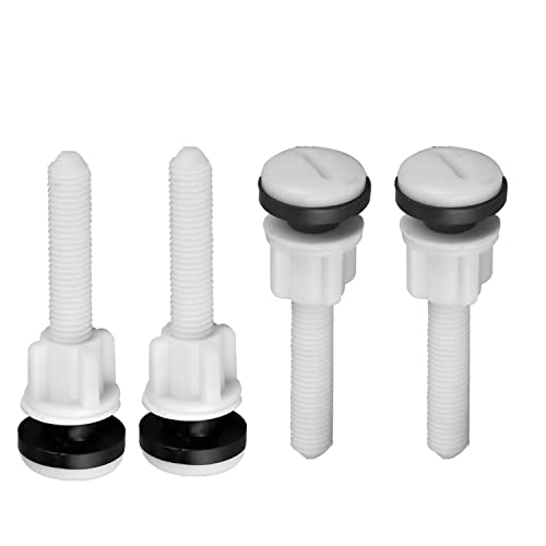 Toilet Seat Bolts Screws Replacement Set - Secure and Sturdy