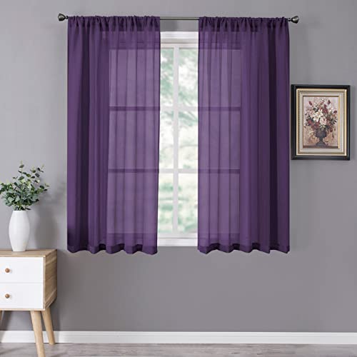 Tollpiz Short Sheer Curtains - Elegance and Functionality Combined