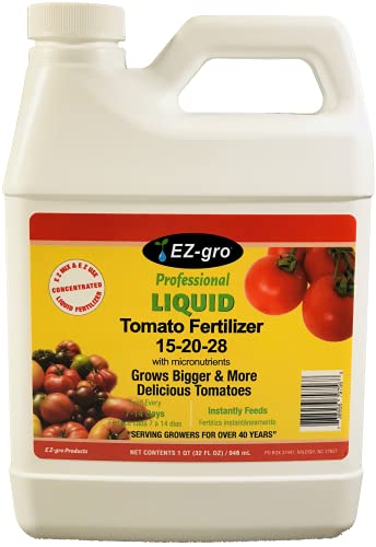 Tomato Fertilizer by EZ-Gro: High Potassium Fertilizer for Tomato Plants