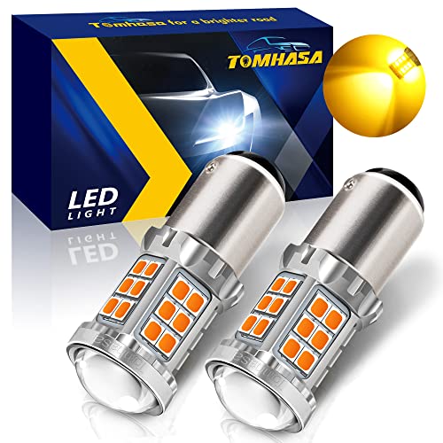 Tomhasa 1157 LED Bulb Amber - Upgrade Your Car Lighting