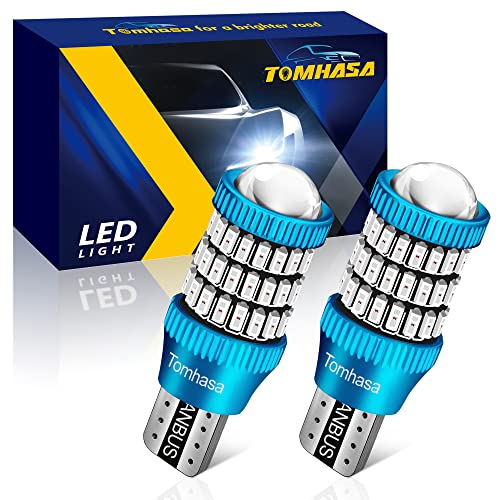 Tomhasa Red LED Brake & Reverse Light Bulbs, Pack of 2