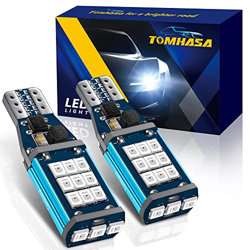 Tomhasa 921 LED Bulb Red - 3rd Brake Light Bulbs, Pack of 2