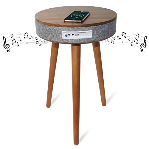 TooCust Smart End Table with Charging Station