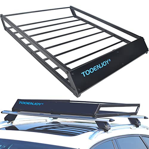 KAIZONPOT 64x 39x 6 Roof Basket, 250LB Cap Heavy Duty Roof Rack Cargo  Basket, Universal Rooftop Cargo Rack, Cargo Carrier for Top of Vehicle for