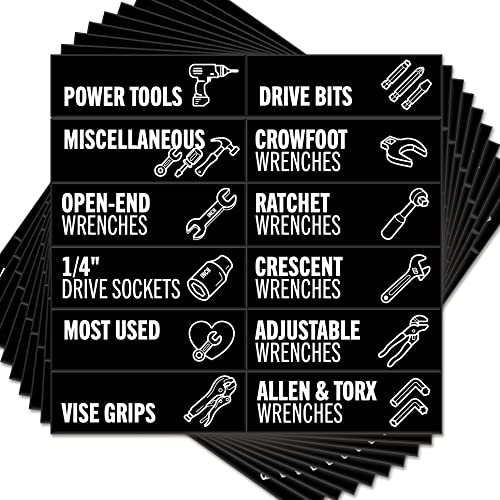 Toolbox Magnetic Labels