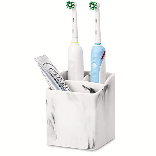 Mochtero 3-Slot Electric Toothbrush Holder & Bathroom Organizer