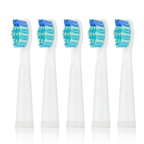 Toothbrush Replacement Heads, 5 Pack - White