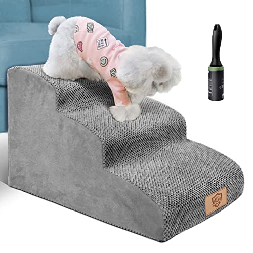 Topmart 3 Tiers Foam Dog Ramps/Steps