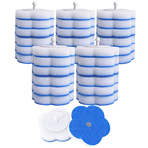 Topo Bear Toilet Wand Refills 32 Pcs Disposable Cleaning Sponges