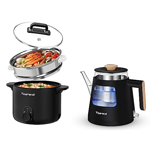 Topwit Electric Cooker with Steamer