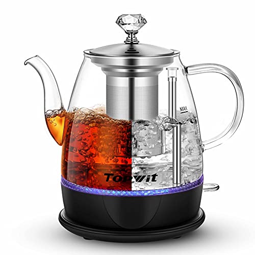  ASCOT Electric Kettle, Glass Electric Tea Kettle Gifts