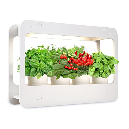 TORCHSTAR LED Indoor Herb Garden - Full Spectrum Light with Timer for Indoor Gardening