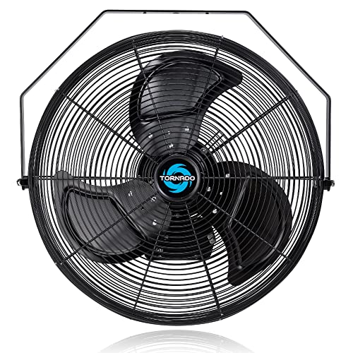 Tornado 20" Outdoor High Velocity Wall Mount Fan - 4750 CFM UL Safety Listed