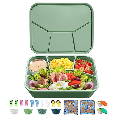 Toscayat Silicone Bento Lunch Box