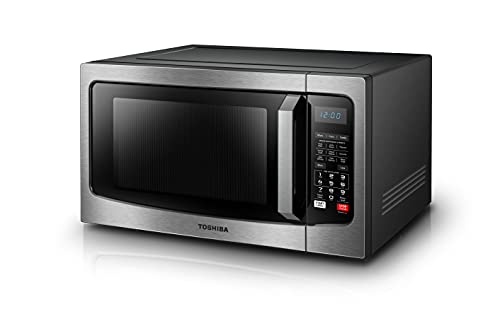 Toshiba EC042A5C-SS Microwave, 1.5 Cu Ft, Stainless Steel