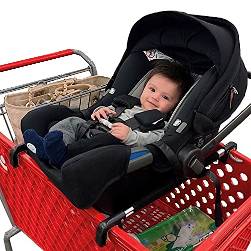 Binxy Baby 2-in-1 Cushy High Chair Cover and Shopping Cart Cover for Baby,  Comfortable Cover for Grocery Cart, Universal Fit Cart Cover for Babies